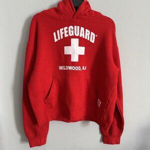 Official Wildwood NJ Lifeguard Sweatshirt Hoodie Youth L 14/16